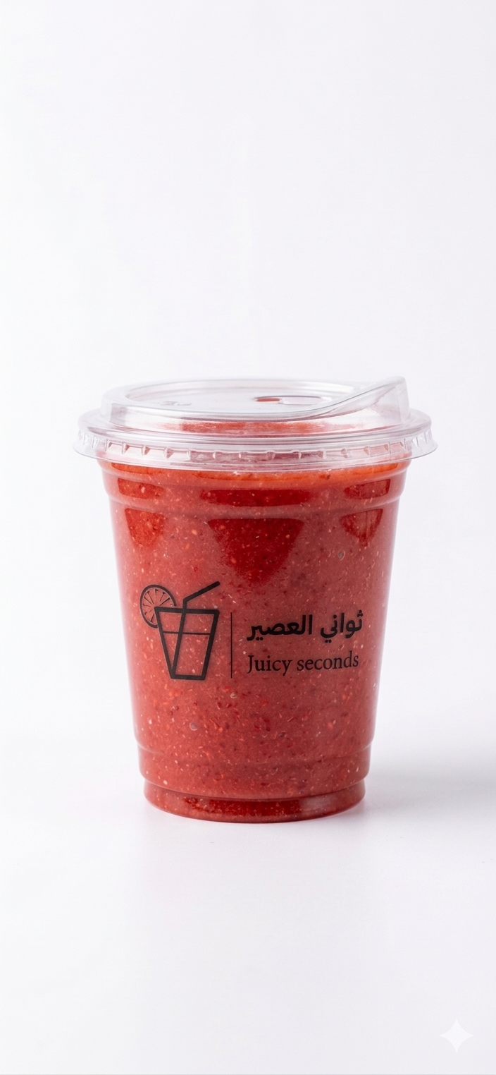 عصير فراولة